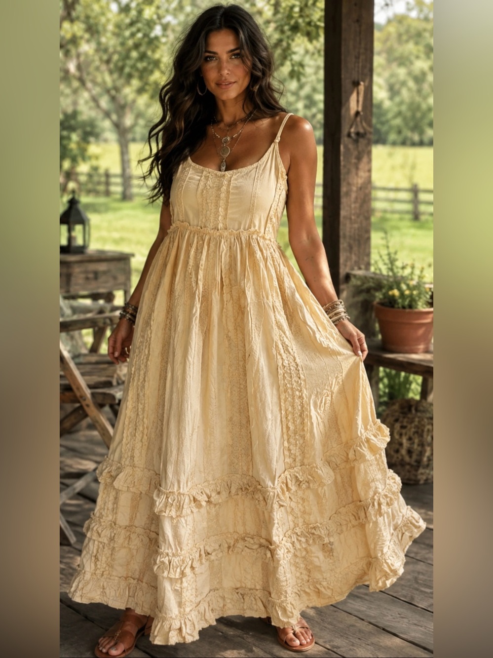 NWT Jaded Gypsy Cross Your Path Dress